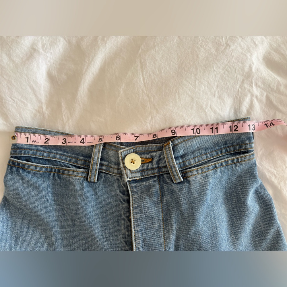 Jesse Kamm Light Blue Denim Sailor Pants - Picture 8 of 11